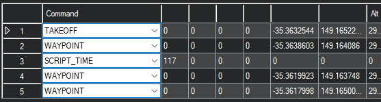 MagFit MissionPlanner mission definition