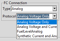 battery monitor analog