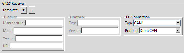 GNSS receiver configuration interface